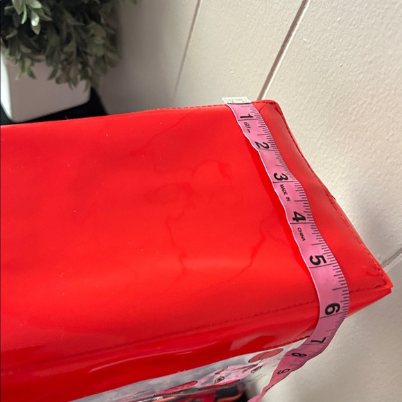 Ed Hardy Red and Clear Cherry Tote - Picture 10 of 13